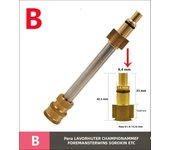 Extension Wand Lance 1/4" With Nozzle Adaptors For Pressure Car Washer Gun For Karcher Interskol Lavor Stihl Nilfisk