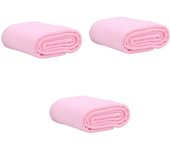 3 Piezas Toallas de Baño de Mujer Toallas Grandes Toallas de Microfibra Toalla de baño Toalla de Microfibra Toalla de Playa Extra Grande Colocar Perder Rosa