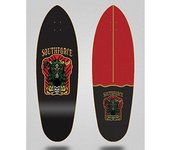 Monopatín Glutier South Force Skate Skateboard Surfskate Deck Tabla 100 Muerte 32.5
