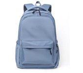 Mochila escolar, mochila escolar para adolescentes y niñas, mochila de regreso a la escuela, mochila escolar ligera e informal impermeable, color azul