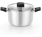 Olla Elite Inox M240216/ 16cm/ 2L/ Acero Inoxidable/ Apta para Inducción
