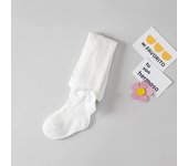 Summer Baby Girls Tights Spanish Style Hollow Breathable Infant Bowknot Pantyhose Soft Toddler Kids Pants For 0-4 Years