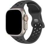Silicone Strap For Apple Watch Band Ultra 49mm Series 9 8 7 41mm 45mm 38mm 42mm Sport Bracelet For IWatch 7 6 SE 5 4 3 44mm 40mm