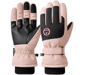 Guantes de nieve para esquí de invierno para jóvenes, para hombres y mujeres | Guantes cálidos para clima frío, impermeables y con pantalla táctil, guantes de trabajo de invierno