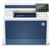 Multifunción Láser Color HP LaserJet Pro 4302fdn Fax/ Dúplex/ ADF/ Blanca y Azul