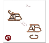 Metal Puzzle Brain Teasers Grow the Intellect Box Unwrapped Toys For Kids Adults Fidget For Logica Games