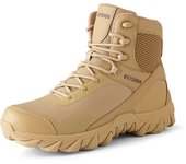 Upgraded Tactics Combat Training Boots Male Outdoors Camping Anti-wear Rapid Response Hiking Shoes Fishing Hunting Sneakers Men
