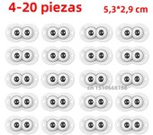 4-20Pcs Self Adhesive Caster Mini Swivel Wheels Stainless Steel Universal Wheel 360° Rotation Pulley for Furniture Trash Can
