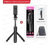 AXNEN Mobile Phone Tripod L21 Selfie Stick Phone Holder Extension Pole Shooting with Remote Control for Android Iphone Cellphone