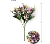 Poenia Arte Floral - Ramo Floral Decorativo Artificial 30cm - Pack de 3