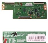 Placa T-Con LG 43LF540V 6870C-0532A LG 43LF510V, LG 43LJ500V...