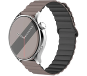 20mm 22mm watch strap For Amazfit GTS 4/2/Mini/2e/GTR 3 pro/GTR4/stratos belt Silicone Magnetic Loop bracelet amazfit bip u pro