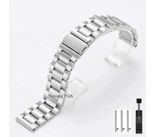 Solid Stainless Steel Band 20mm 22mm Watch Strap for Samsung Galaxy Watch 6 5 4 Replacement Huawei 4 3 Amazfit Xiaomi Watchband