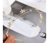 Women's Fashion Rhinestone Headband Pearl Alloy Hairband Vintage Headband Jewelry Hair Accessories For Women Trend Hair Hoop