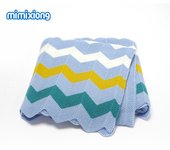 Mantas de moda para Bebé, a Rayas de Arcoíris, a Cuadros, envoltura para cochecito de nuevo Nacido, Super suave, ropa de Cama infantel, edredones De Punt