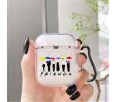 Funny Friends Art Painting Case For AirPods 3 Pro Bluetooth Earphone Wireless Box soft Silicone Protective Air Pods 1 2 Cover