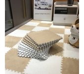 10pcs Soft Plush Children's Mat Baby Play Mat Baby Toys Eva Foam Puzzle Carpet In Children's Room Keep Warm Playmat 30*30*1CM