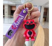 Game Poppy Playtime Keychain On The Phone Smiling Animal Doll Pendant Creative Car Anime Keychain Gifts For The New Year