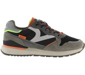 Victoria 1985 LEGGERA Zapatillas de nylon con piezas de color y serraje y logotipo retro 8802112
