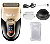 Kemei Professional Electric Hair Clipper Kit Rechargeable Hair Trimmer With Charging Base Shaver For Men KM-2242 KM-2351 KM-3209