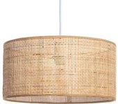 Ledkia Lámpara Colgante Ratán Baracoa ILUZZIA - Diseño Único y Elegante para Iluminación Interior