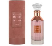 VELVET ROSE BY LATTAFA EAU DE PARFUM PARA MUJER X 100 ML***ROSAS Y PACHULI***