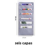 3/6/9 Pockets Wall Hanging Storage Bags Book Keys Mobile Phone Door Organizer Pouch Bedroom Dormitory Office Container