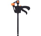 4 Inch F Type Woodworking Clamp Heavy Duty Work Bar F Clamp Ratchet Release Portable Practical Convenient Durable Carpenter Tool