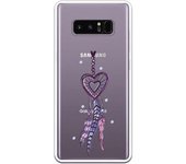 Funda compatible con Samsung Galaxy Note 8 - Atrapasuenos corazon