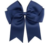 Cute 6 Inch Colorful Bow Elegant Hair Clip Child Grosgrain Ribbon Hairgrips Hairpin Headwear Girl Hair Accessories Wholesale