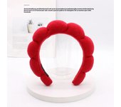 Fashion Microfiber Washing Wristbands Scrunchies Puffy Headband Spa Bubble Headband for Washing Face Makeup Shower Skincare