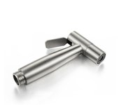 Stainless Steel Portable Bathroom Outdoor Cleaning Booster Flushing Device Bathroom Seat Toilet Spray Gun