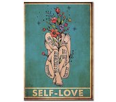 Retro Sheets Wall Art Vintage Pictures Canvas Paintings Be Kind Lose Your Mind Find Your Soul Yoga Posters Home Room Decoration
