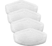 Pack de 8 mopas de recambio para Polti Vaporetto Vaporforce Cuchillo para fregona Smart 35 Fregona Smart 40 Fregona Smart 100 SV400 Higiene