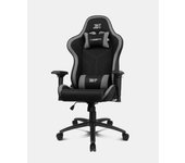 Drift Dr110bgray Silla Para Videojuegos Butaca Para Jugar Asiento Acolchado Negro, Gris