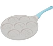 Egg Frying Pan Safety Nonstick Pancake Pans 7/4 Cup Cookware Pancake Pan Egg Pan for Kitchen Supplies Gas Stove Induction Cooker