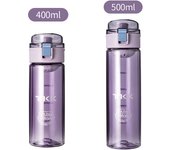 TKK 400/500ml Tritan Material Water Bottles BPA-Free Creative Fashion Water Bottle With Portable Rope Outdoor Travel Cup Fitness