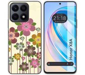 Funda Silicona para Huawei Honor X8a diseño Primavera En Flor Dibujos