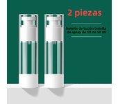 15ml 30ml 50ml Clear Airless Cosmetic Cream Pump Bottle Travel Size Dispenser Makeup Container for Cream Gel Lotion