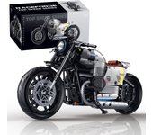 Classic Motorbike Technical Building Blocks Sets MOC Bricks 1:8 Motorcycle Model Christmas Gifts for Boys Kids Children Adult