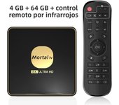 Mortal T3 Wifi6 Streaming Media Player Smart TV Box Rockchip3528 Android13 4K HDR10 4GB64GB Large Memory Bluetooth Chromecast TV