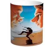 Taza Cobra Kai. Karate Kid. Johnny Lawrence. Daniel Larusso. Miyagi. Miguel. Robby. Halcon. Samantha. Tory