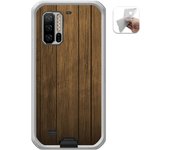 Tumundosmartphone Funda Gel Tpu para Ulefone Armor 7 diseño Madera Dibujos