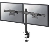 Neomounts FPMA-DCB100DBLACK Brazo de monitor de doble barra transversal - 10-27 pulgadas - 0-10 kg/pantalla - negro