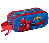 SAFTA  PORTATODO DOBLE 3D SPIDER-MAN MOCHILAS 3D SPIDER-MAN 6x21x8 Cms.