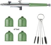 De Aerógrafo Gun Para Uñas With Copos Y Kit De Limpieza Repuesto Para Pintura De Uñas Herramienta De Belleza Multifuncional Metal