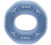 Ajustable 20-90lb mano agarre brazo fuerza ejercicio agarre anillo fitness gimnasio dedo antebrazo entrenador carpiano expansor