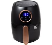 BERGNER | Freidora de Aire Bergner 1000W 2L Cobre con Termómetro Ajustable y Temporizador con Alarma