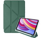 Tablet for Xiaomi Poco Pad 12.1 Case with Pen Holder Multi-folding Stand Clear Back Cover for Funda Redmi Pad Pro 12 1 5g Case