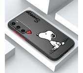 Cartoon S-Snoopyes For OPPO A98 A96 A94 A78 A77 A76 A74 A72 A57 A56 A55 A53 Frosted Translucent Hard Phone Case